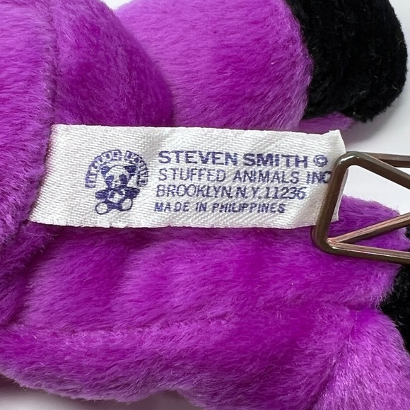 NWOT Purple Grateful Dead Steven Smith Beanie Bear - Picture 2 of 5